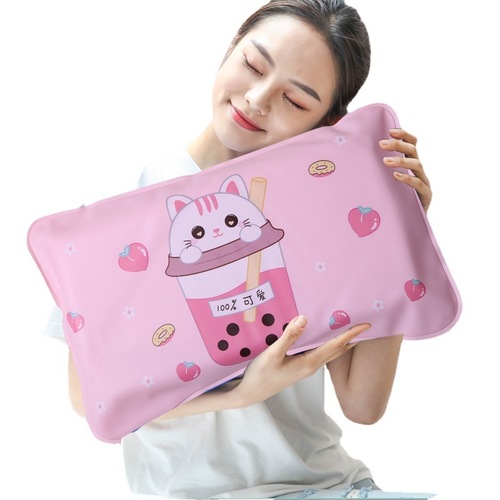Ice pillow summer student lunch break pillow adult cooling pillow water bag cute cartoon water-filled cooling ice pad