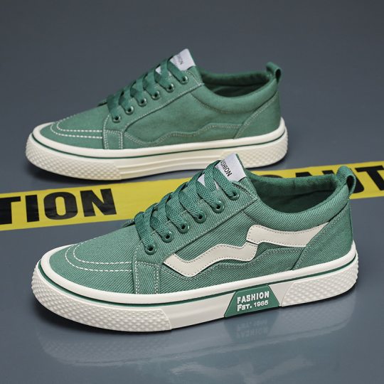 Cross-border plus size Canvas Shoes Men's Summer 2024 New Non-slip Sports Board Shoes Trendy All-match Breathable Casual Shoes