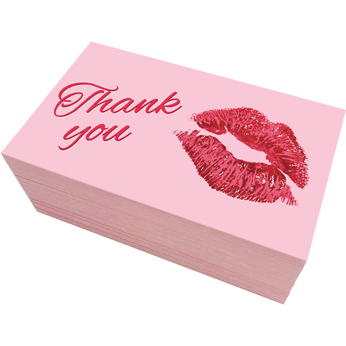 50 sheets/pack thank you for purchasing commercial decorative stickers label cards