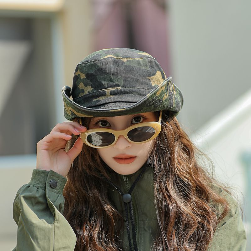 Camouflage summer travel denim sun hat outside climbing for men and…