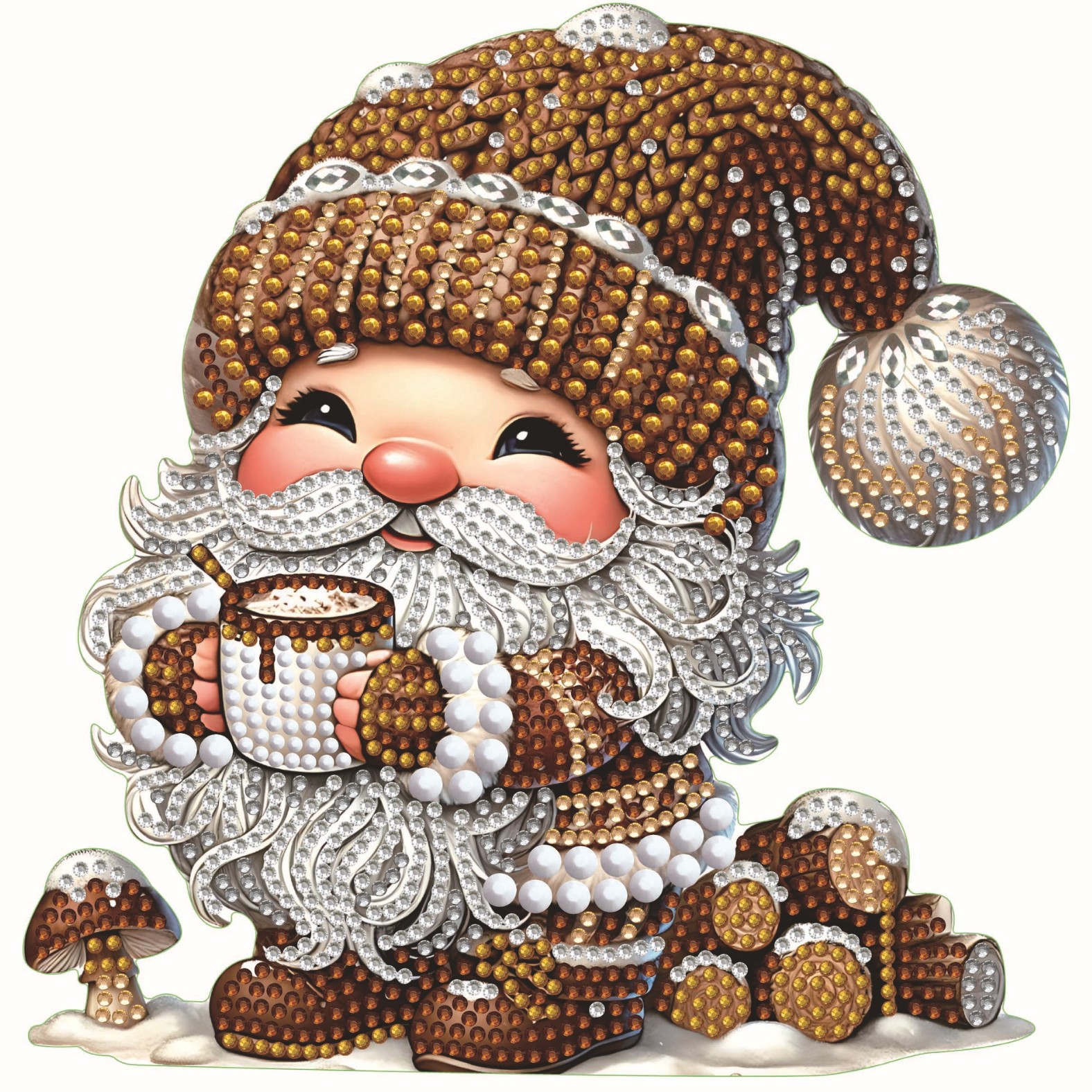 Pintura de diamantes 5D transfronteriza hecha a mano DIY, adorno de juguete de cartón tridimensional, dinosaurio de dibujos animados, pintura de diamantes para niños.