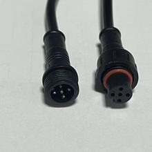 五芯插头防水线5P插头线RGBW防水端子5线插头线