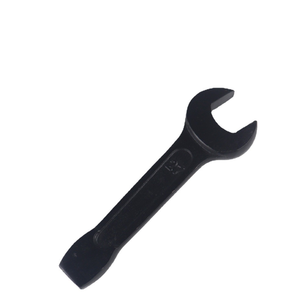 厂家直发24-150黑色单头开口扳手 敲击叉扳手 批发敲击扳手