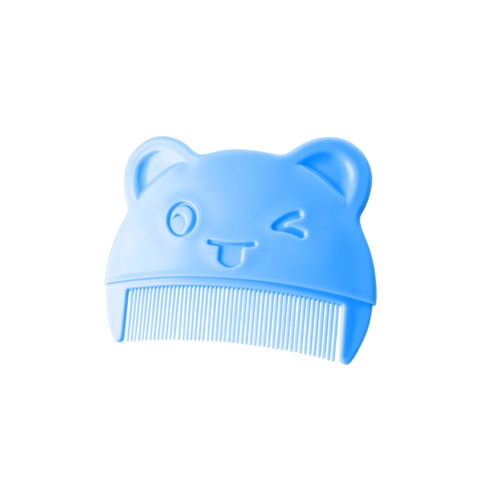 Peine de bebé con forma de dibujos animados Peine para bebés con tinea fetal Peine para niños pequeños Peine para champú Mini peine para recién nacidos