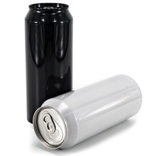 饮料类果汁类铝制易拉罐带气灌装|罐体印刷价格|无印刷铝罐批发