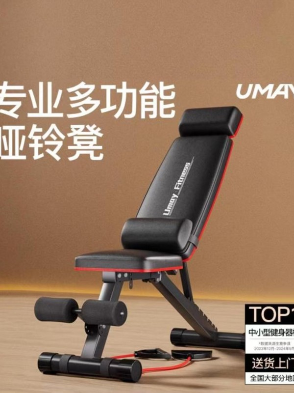 哑铃凳卧推凳仰卧起坐辅助器健身器材家用椅子多功能专业板男|undefined