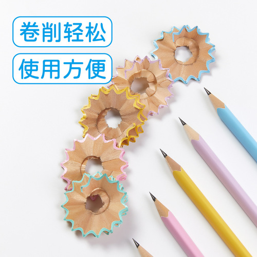 Zhenglin Gougu Pen Wholesale Laser Engraving Gougu Pencil Original Beechwood HB Macaron Triangular Rod