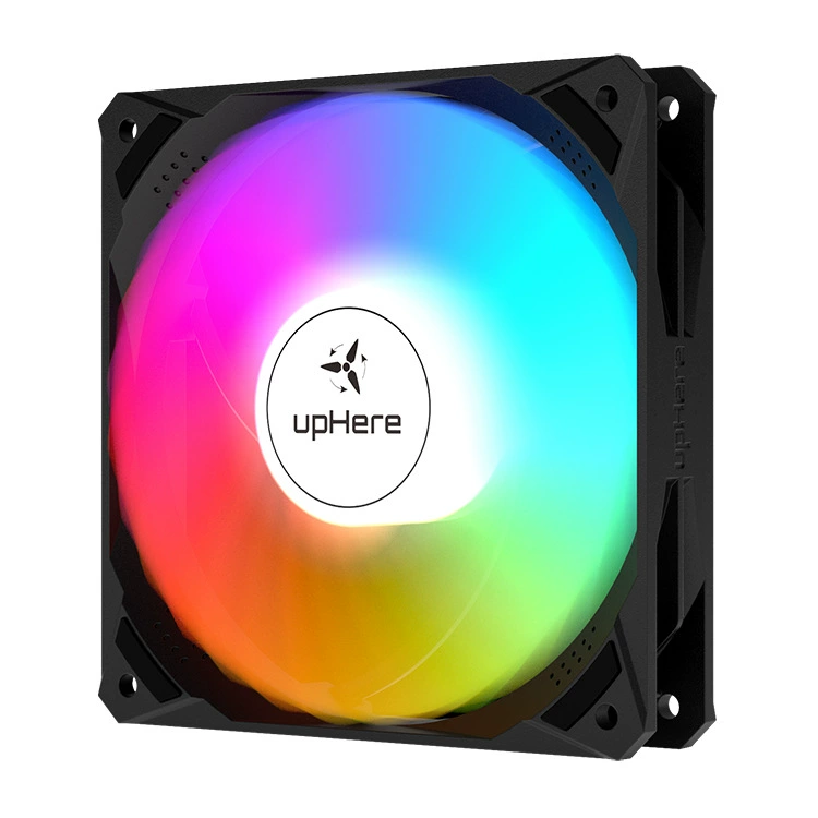 Коробка для воды охлаждаемого компьютера 12смВ вентилятора радиатор RGB тихий PWM Шэньлюань загрязнение