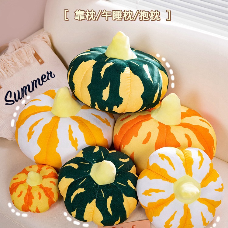 Creativo gran calabaza almohada de Halloween pequeño regalo sofá dormitorio ventana flotante cojín decoración muñeca juguetes de peluche