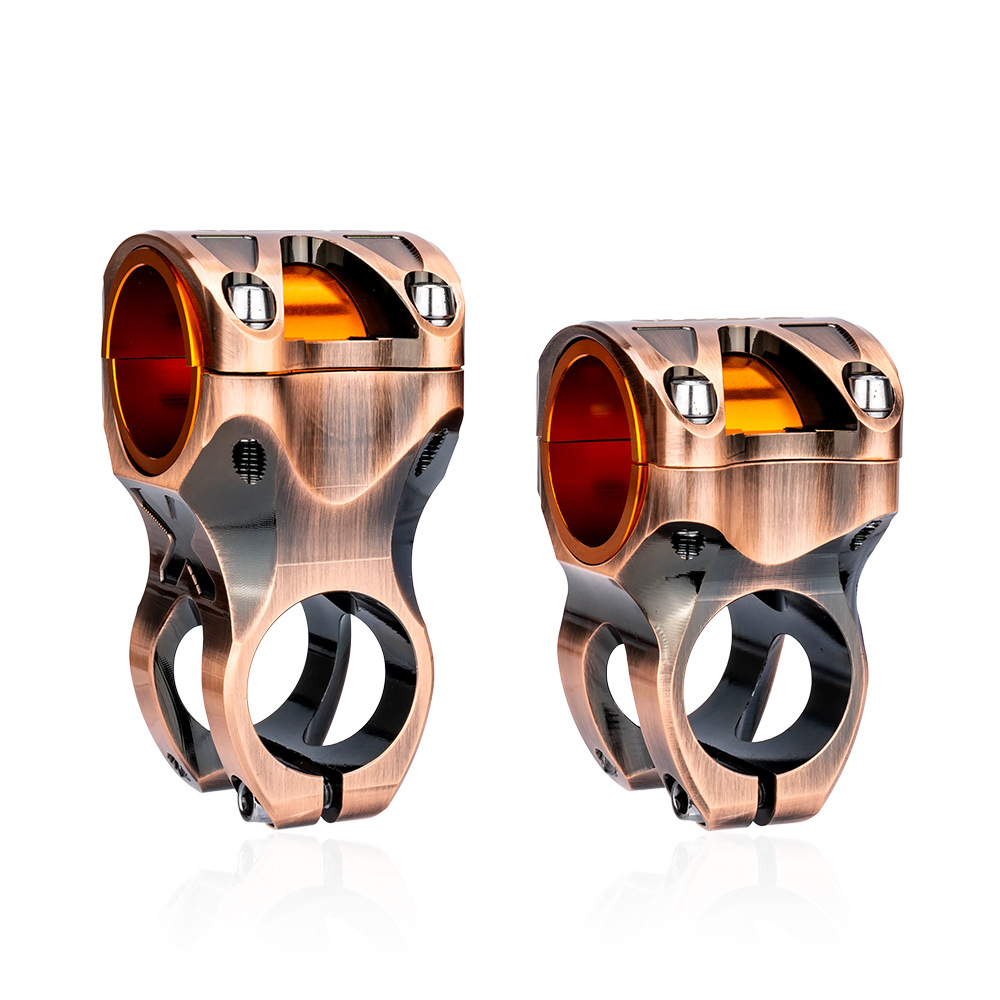 ZTTO Bicicleta de pie 0 grados 31,8 * 50MM35MM Bicicleta de montaña Aleación de aluminio Tubo de pie corto Accesorios para bicicletas