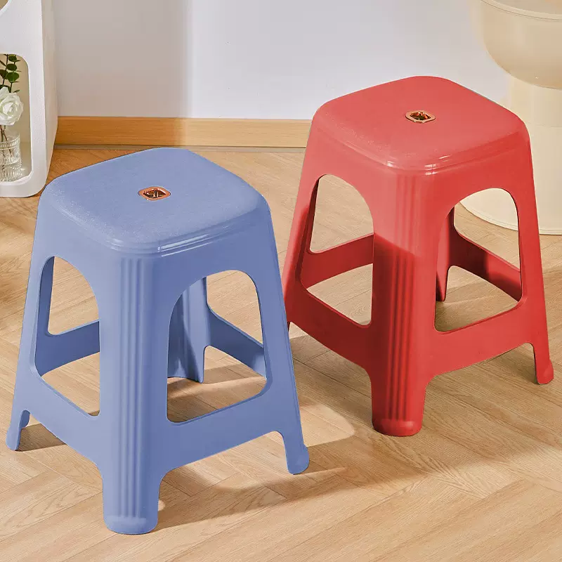 塑料凳子成人餐桌家用椅子加厚方凳圆凳板凳塑胶特厚高凳批发
