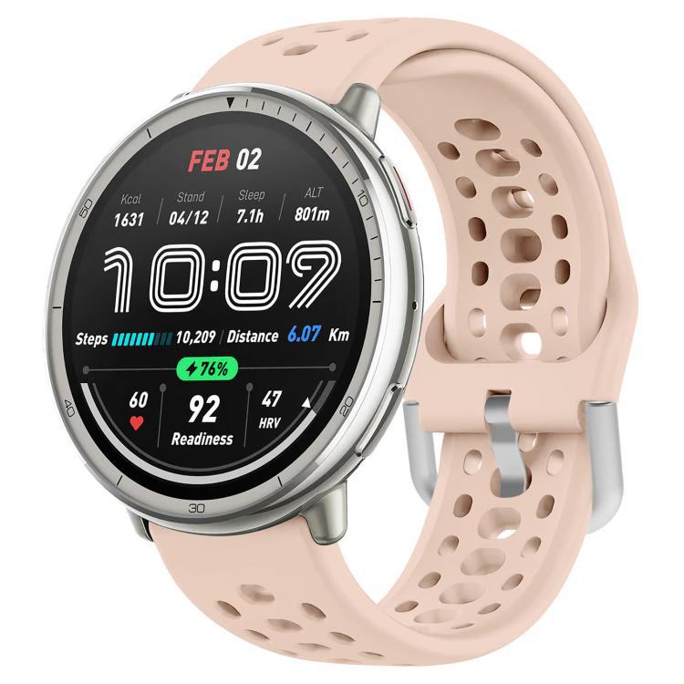 xDfind universal plata hebilla de silicona pulsera deportiva 20mm para una variedad de reloj inteligente de marca