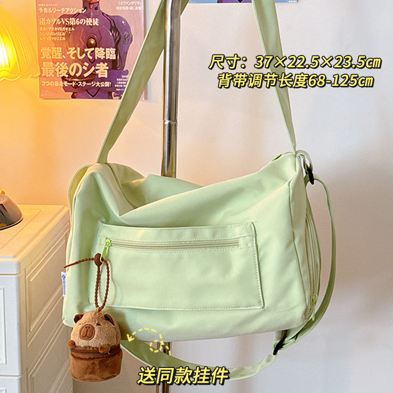 Green + capibala coin purse