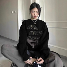 今年流行漂亮欧货宽松慵懒风卫衣女早秋2025新款爆款小个子上衣潮