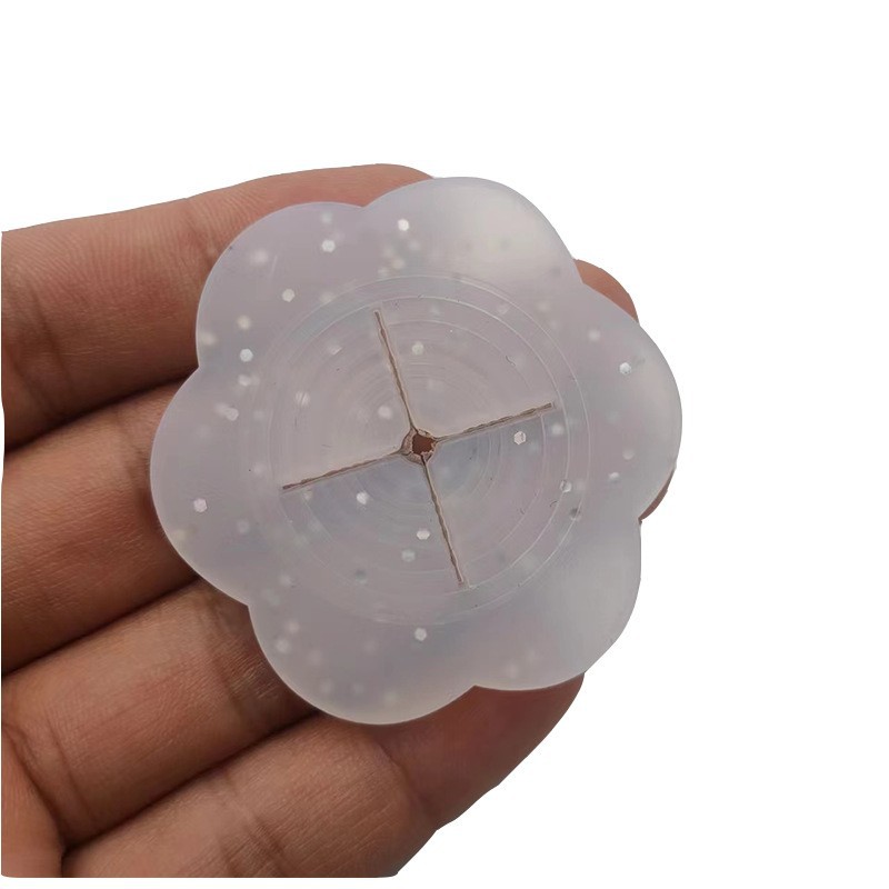 (투명 벨트 루스 파우더) 실리콘 중간 직경 5cm