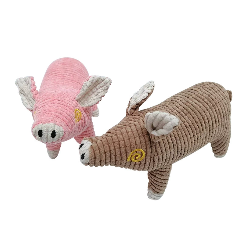 Трансграничная собака плюшевая игрушка для укуса Кукуруза бархатная свинья игрушка для собак забавные интерактивные товары для домашних животных