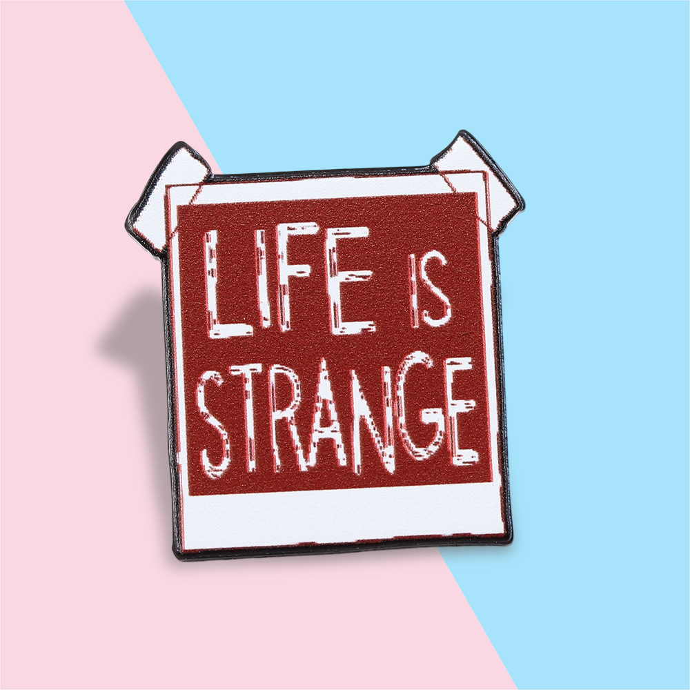 Life Is Strange Enamel Pin Visual Adventure Game Brooch Player Peripheral Jewelry Gift Clothes Bag Accessories