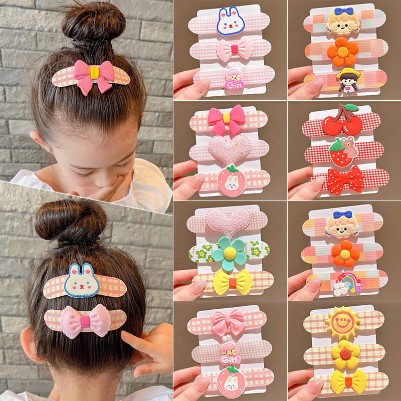Children's Bangs Patch Hair Clip for Tidying up Stray Hair, Baby Hair Clip That Doesn'T Damage Hair, Magic Hair Clip for Girls, Hair Accessory for the Back of the Head
