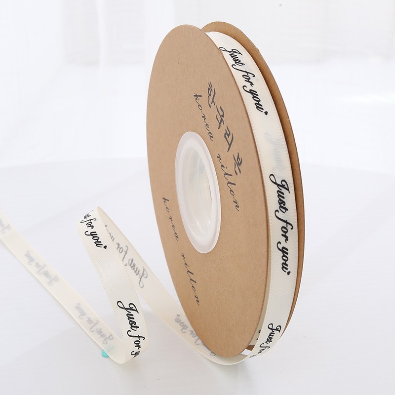 Envases de regalo de cinta de 1cm cinta floral cinta inglesa embalaje de flores diybag material de flores al por mayor simple