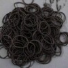 Black small rubber bands 2.5-3cm 160 pieces