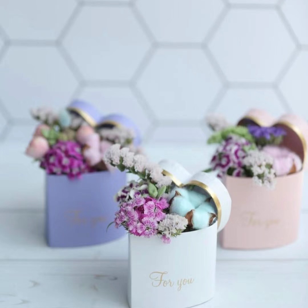 现货 单朵花鲜花礼盒 花盒 礼物盒 礼物盒包装盒生日礼物盒