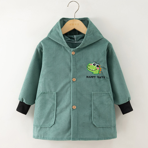 Autumn and winter children's smocks, mid-to-late childhood overalls, outerwear aprons, painting smocks, baby bibs, waterproof meal bibs, protective clothing.