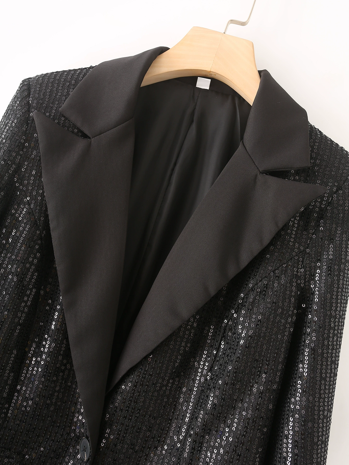 Осенние ногти с sequins для отдыха, классический пиджак костюма, (международная торговля), новая коллекция
