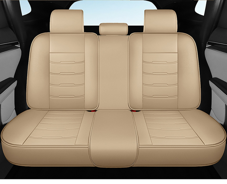 25 Years New All-Inclusive One-Piece Head Full Leather Car Seat Cushion Cover Four-Season Universal Seat Cushion Amazon Cross-Border Wholesale