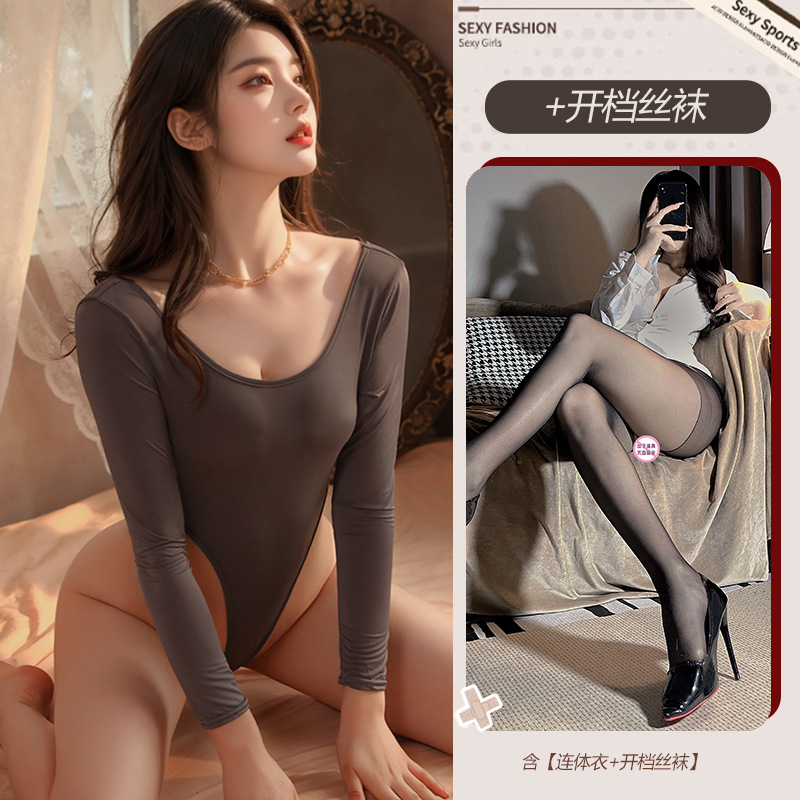 그레이 [원피스] 오픈 블랙 양말