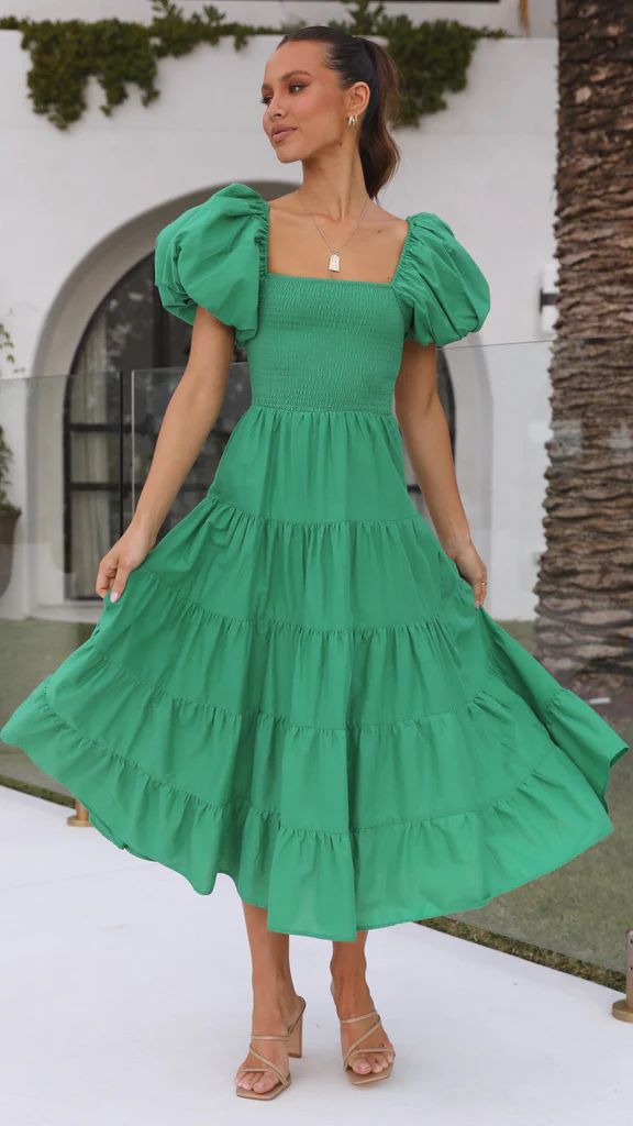 Regular Fit Fit Type Ditsy Floral Pattern Wholesale Women'S Vacation Printing Backless Ditsy Floral Street Boat Neck Short Sleeve One Shoulder Skirt