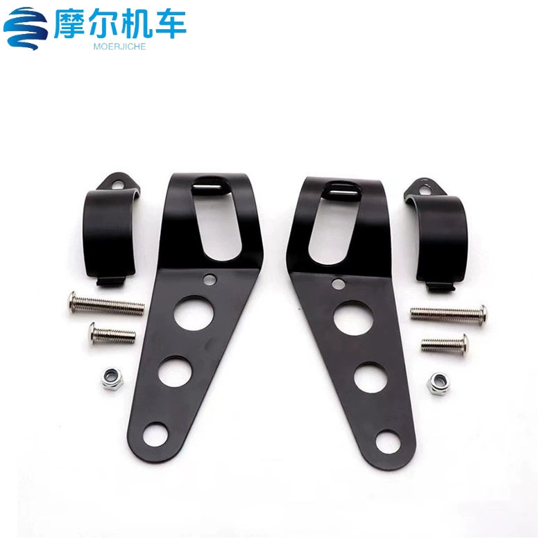 Tubing, shock-absorbing aluminum bracket, adjustable black support frame