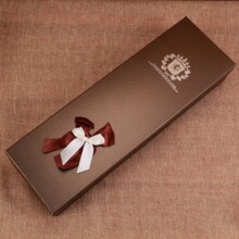 挚爱之心烫金情人节送礼枪炮香槟鲜花盒长方形花盒包装礼品盒