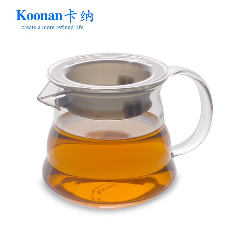 Kit de café de irrigación manual Taza de filtro de café de vidrio Kit de cafetera de irrigación manual Filtro de café Kit de cafetera de irrigación manual