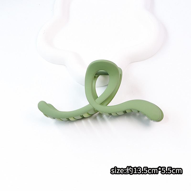 Corea del Sur elegante clip de pelo de las mujeres clip de helado tocado de alto grado horquilla de tiburón clip de pelo grande al por mayor