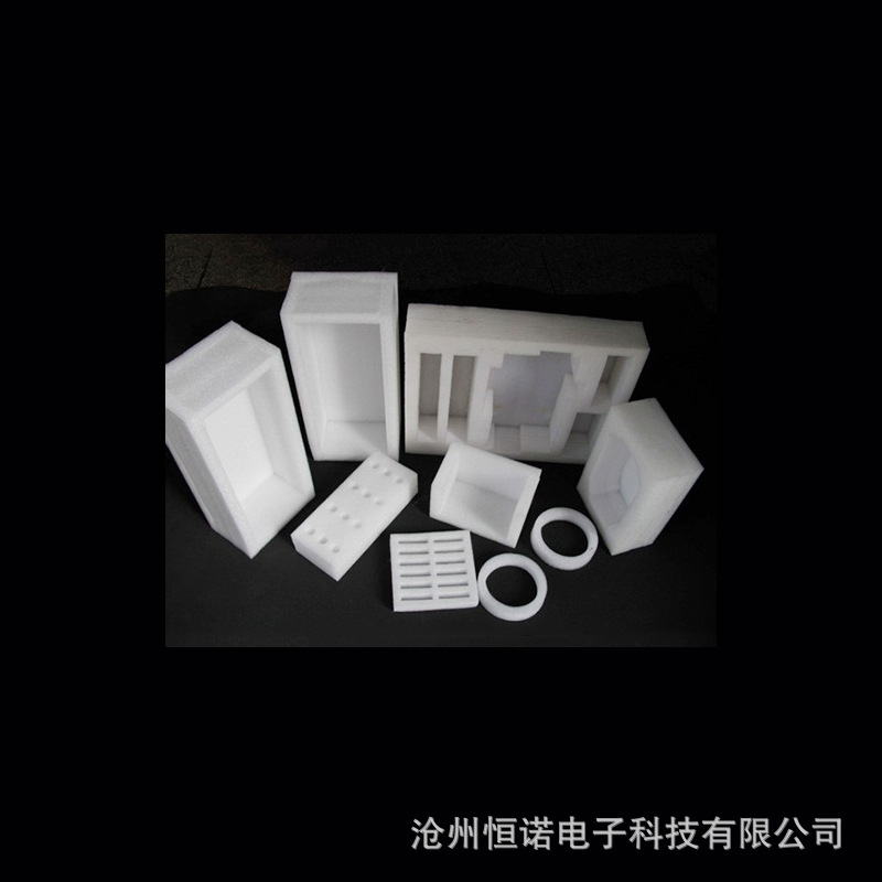 厂家加工各种珍珠棉陶瓷红酒包装珍珠棉植绒礼盒内衬护角防摔防震