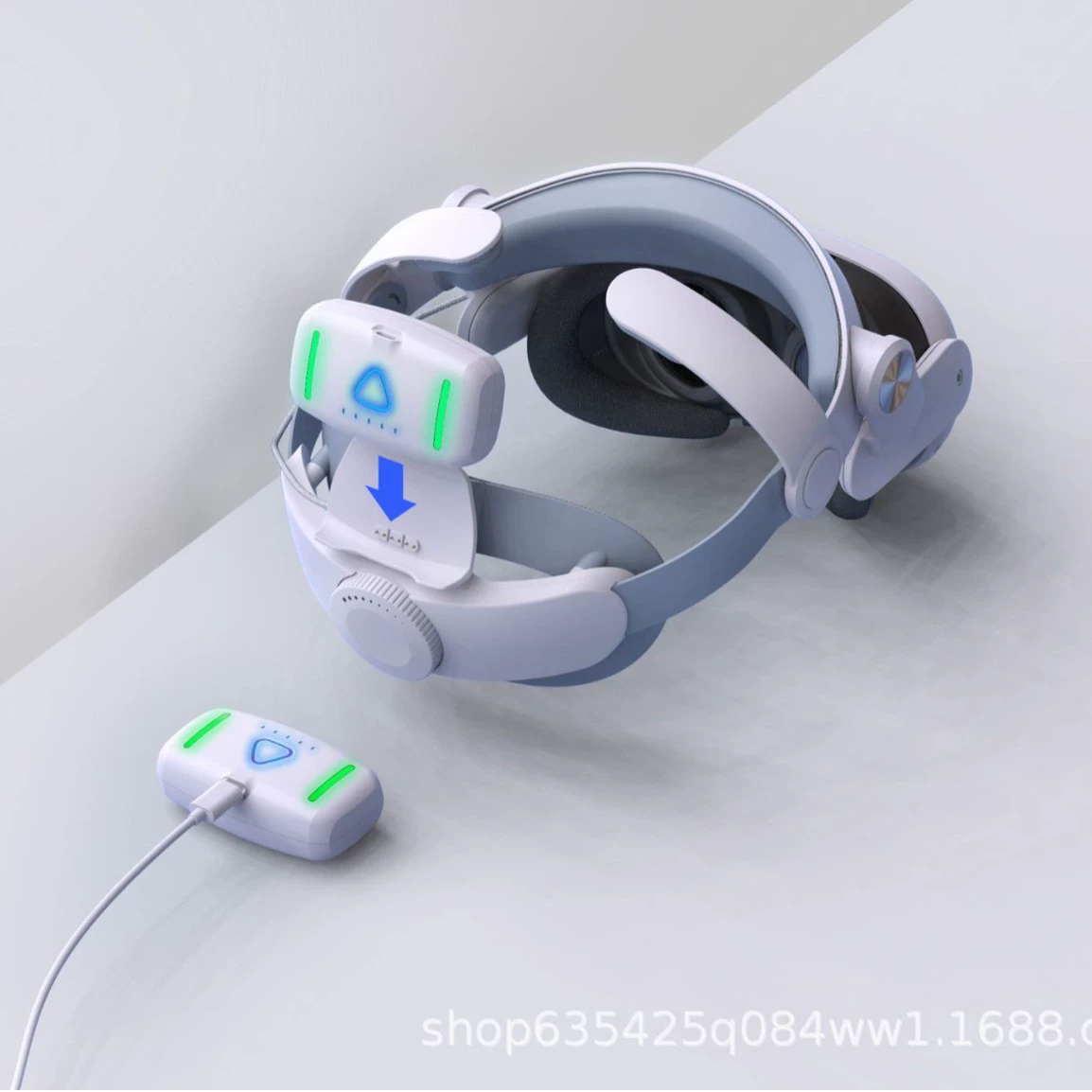 Аккумуляторное время работы гарнитуры T302, подходит для Meta Quest 3/3S, удобные и заменяемые регулируемые VR-аксессуары FiiT VR