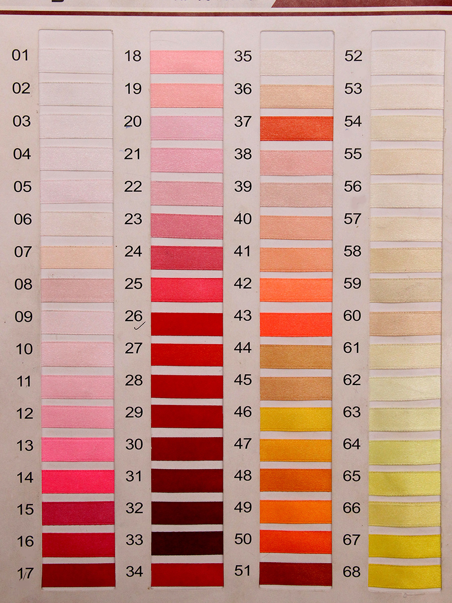 Fabricante en stock 1cm cinta anudada a mano accesorios textiles cinta arco producción