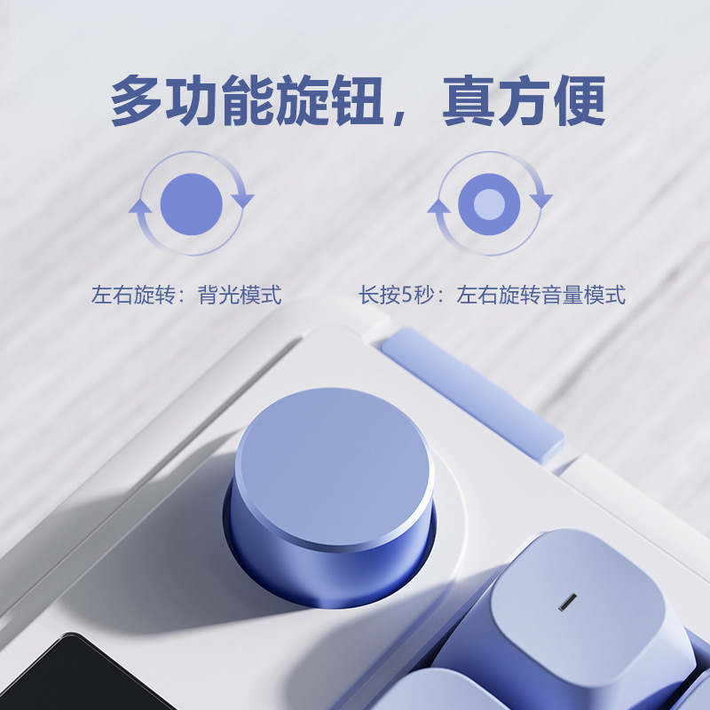 狼途L98静音无线键盘电脑女生办公打字游戏专用屏幕蓝牙三模无线|undefined