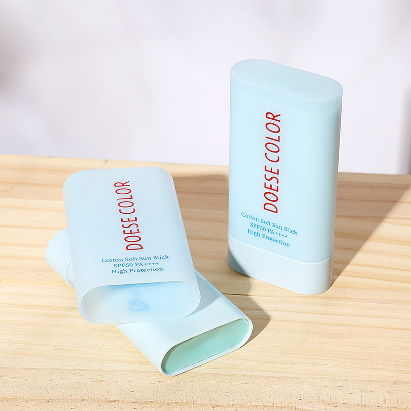 El mismo tipo de algodón TOCOBO suave, refrescante, hidratante, corrector natural, protector solar de algodón anti-ultravioleta, en stock