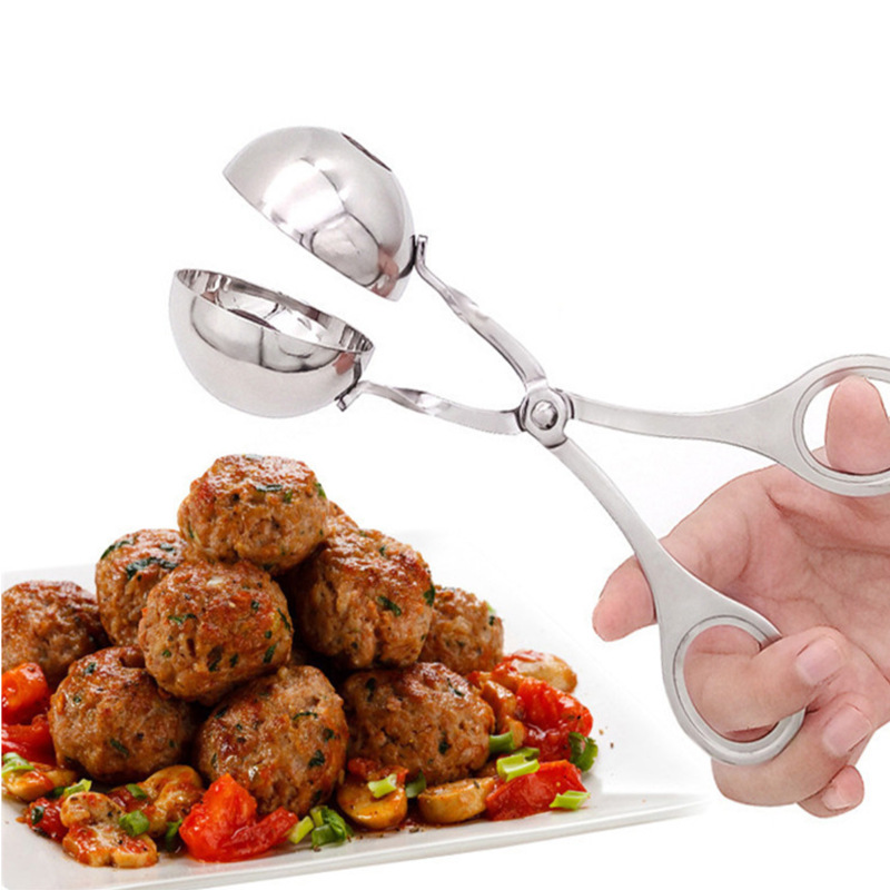 Stainless steel meatball clip ball maker food clip meatball maker soup ball clip small size