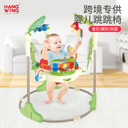 Baby jumping chair fitness frame toy newborn baby large size jumping park multi-functional bouncing swing