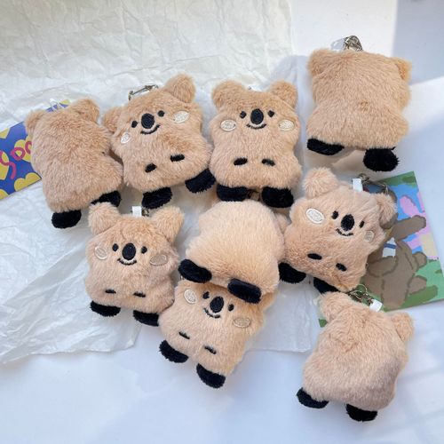 Internet celebrity plush koala doll pendant cute bear decorative pin bag key trend doll GJ125