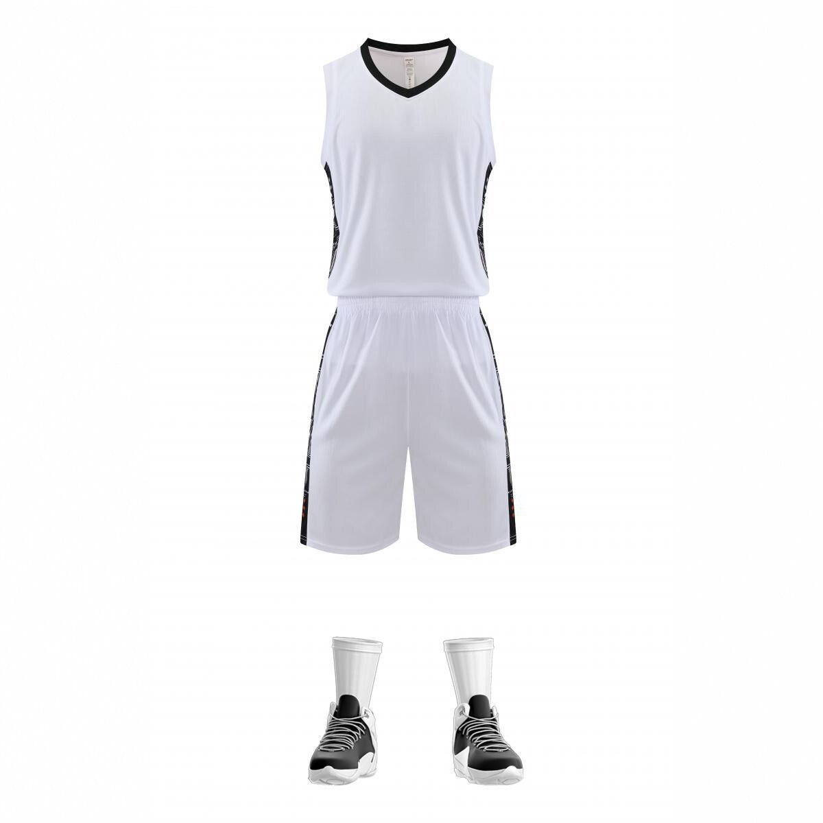 traje de baloncesto americano seco rápido transpirable niño entrenamiento de adultos uniformes de equipo de juego de logotipo de impresión chaleco de baloncesto