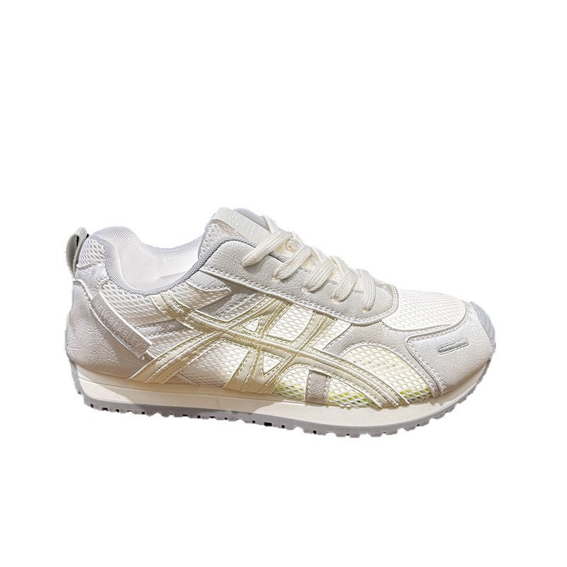 Zapatos de entrenamiento para mujeres con suela gruesa aumentada primavera y verano de 2026 mesh transpirable, deportes de ocio transpirables de verano no sofocan los pies image 6