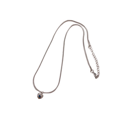 ins Mini love clavicle A collar for a horse Beads Stainless steel Necklace y2k Spicy girl pairing
