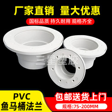 pvc排水法兰帆布池排水口养殖虾专用排污鱼马桶过滤设备法兰接头