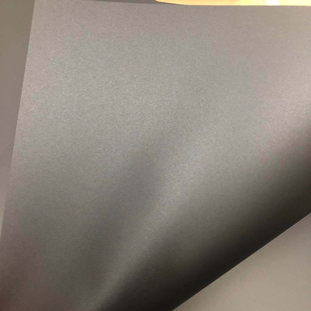 0.1mm黑色无卤防火阻燃PC 0.125 0.175 0.25 0.5 0.76黑色绝缘PC