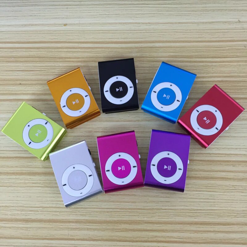 鉄クリップTFカードmp3プレーヤー金属ミニmp3大学生学習ウォークマンプレゼント携帯mp3|undefined