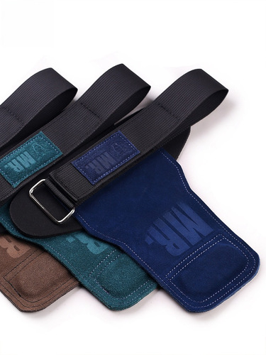 PROSUPPS Protective Palm Men and Women Fitness Assistance Belt Gym Hard Pull Heed Strength Training Cowhide Protective Palm 