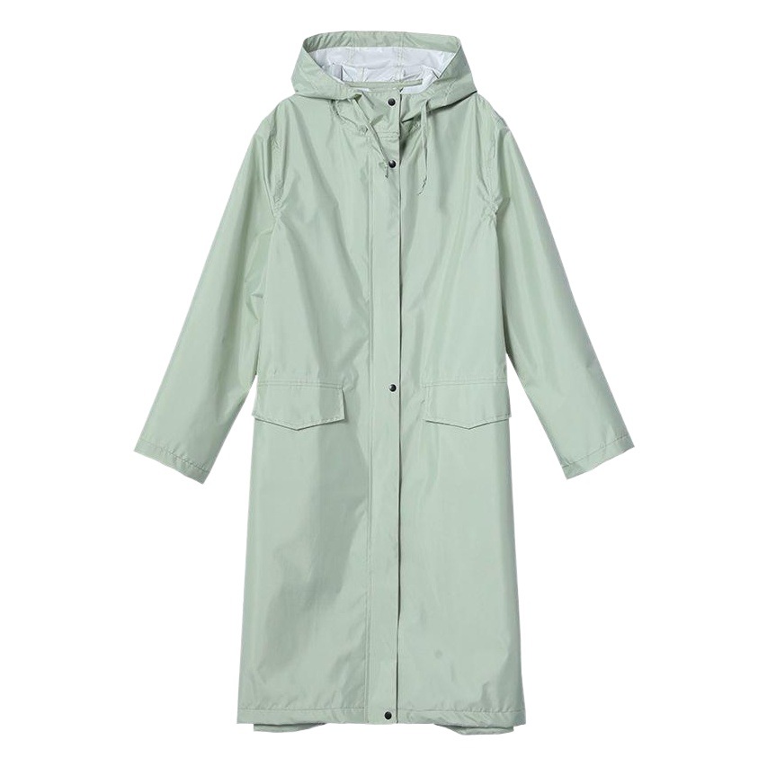 Moda cazadora para adultos coreano japonés europeo y americano hombres y mujeres pareja abrigo capa larga impermeable comercio exterior transfronterizo amazon